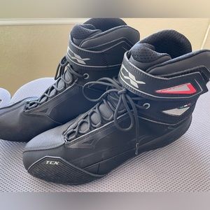 TCX Motorcycle Boots, T-Dry, Ortholite, Sz 9 US, 43 EU